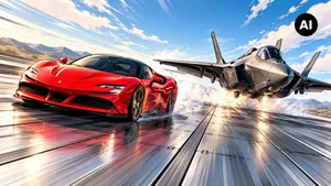 Italské námořnictvo chystá neobvyklý závod. Stíhačka F-35B se utká s hybridním supersportem Ferrari SF90 Italské námořnictvo chystá neobvyklý závod. Stíhačka F-35B se utká s hybridním supersportem Ferrari SF90