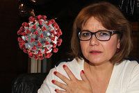 Ivana Andrlová (59) má covid! Trpí v šílených horečkách