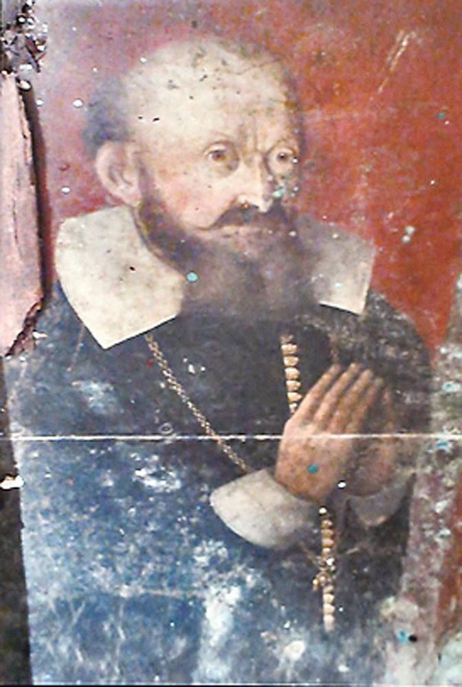 Portrét Jana Jiřího ze Švamberka na víku sarkofágu