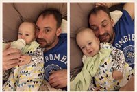 Nemocný muž oslavil Vánoce se synem o měsíc dříve: Bojí se, že skutečných se nedožije