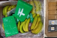 V obchodech v Jičíně a Rychnově našli kokain za miliardy! Byl v krabicích od banánů