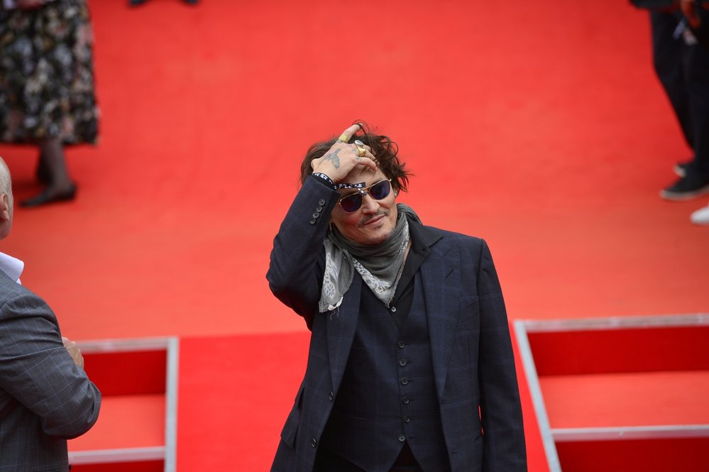 Johnny Depp na filmovém festivalu v Karlových Varech