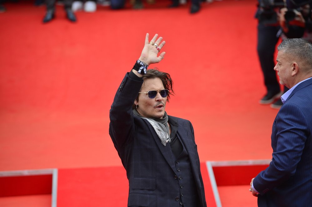 Johnny Depp na filmovém festivalu v Karlových Varech