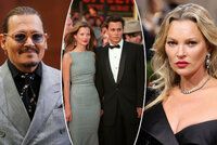 Další známá tvář! Deppův právní tým povolal jako svědkyni Kate Mossovou