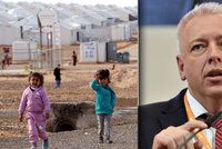 Pomoc Čechů s uprchlíky: Chovanec dá 150 milionů, 40 na tábor v Jordánsku