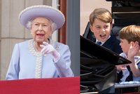 Pošťuchování na oslavě platinového jubilea královny Alžběty II.: Schytal to princ Louis (4)!