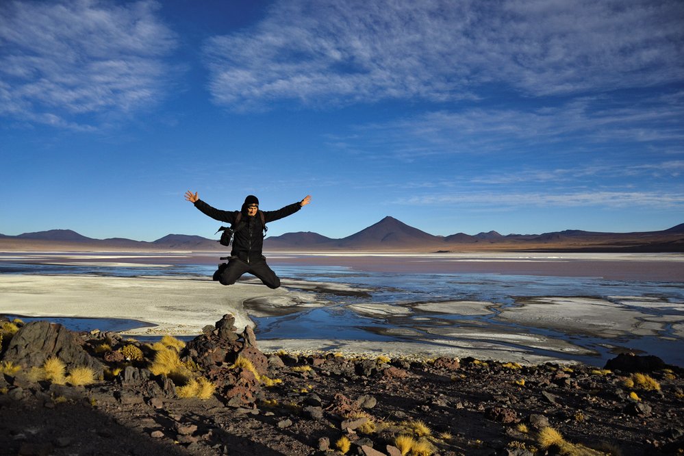 Bolívie, Laguna Colorada (4278 m n. m.)