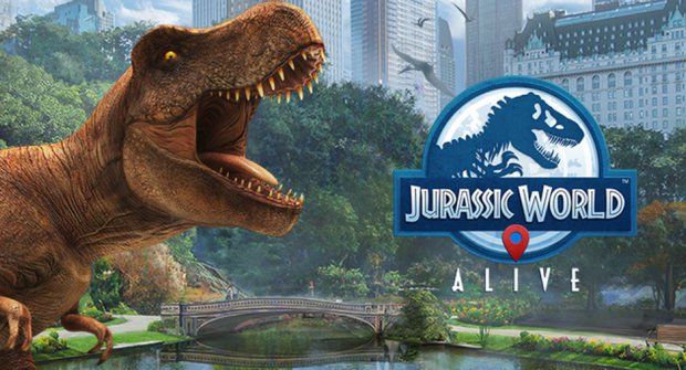 Jurassic World Alive: Ulovte t-rexe s mobilem