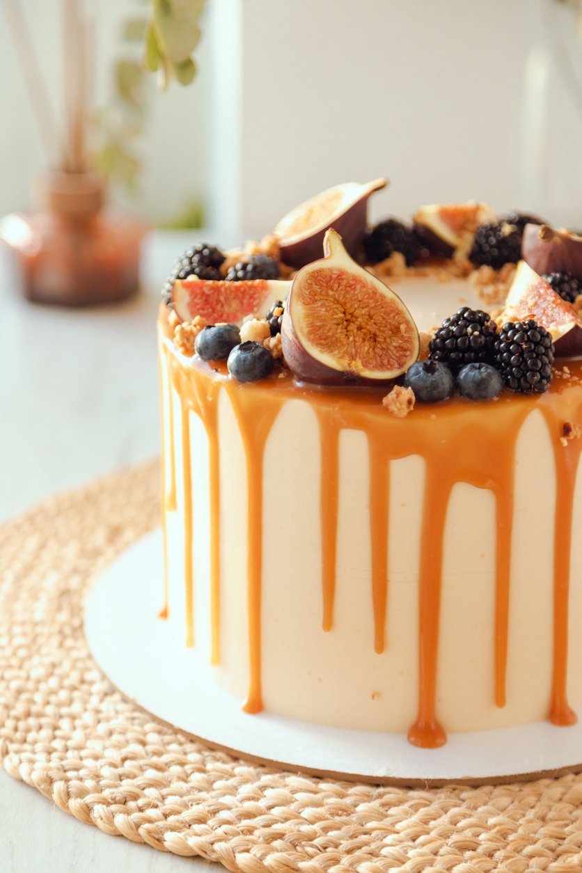 Smetanovým karamelem snadno vytvoříte na dortu efektní zdobení