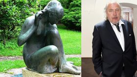 Zděšený Kodet: Rozřezali sochu Živý pramen od jeho otce! Nenahraditelná ztráta