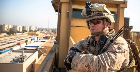 Americký voják v Iráku, ilustrační foto.