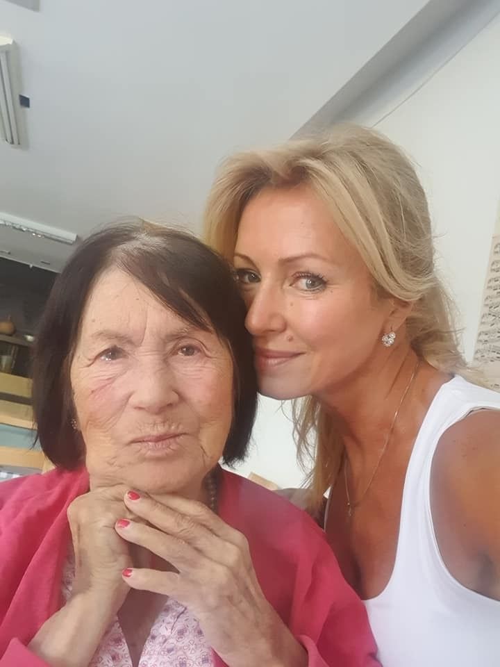 Kateřina Brožová s maminkou