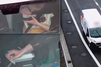 Kokainová pauza na dálnici D7: Řidič zastavil na odpočívadle, dal si „lajnu“ a odfrčel pryč!