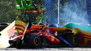 Kolo před nehodou jsem měl divný pocit, řekl Leclerc Kolo před nehodou jsem měl divný pocit, řekl Leclerc