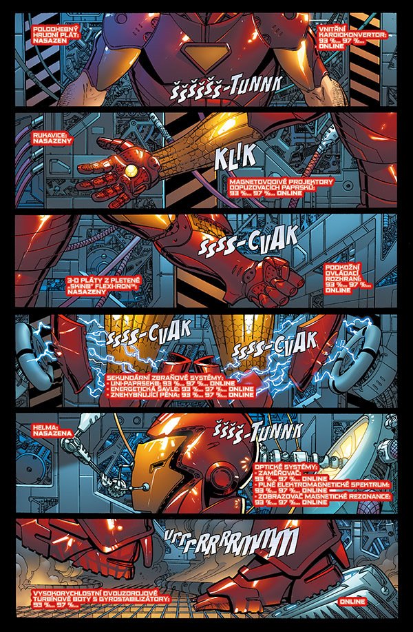 Komiks Iron Man: Hrdina ve zbroji