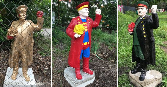 Prahu zaplavilo 12 malých Koněvů. Betonové sochy kontroverzního vojevůdce najdete na Žižkově
