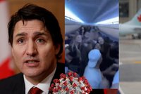 Premiér zuří kvůli „party letu“ do Mexika. Trudeau cestujícím vytkl porušování restrikcí