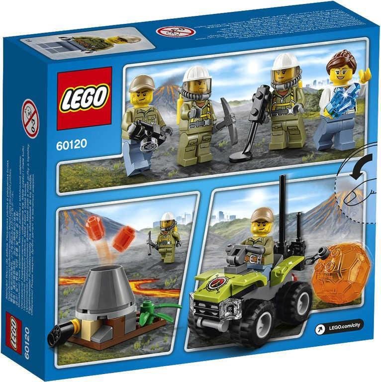 Lego Sopečná startovací sada City