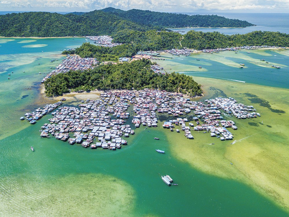 Pulau Gaya aneb bydlení na vodě