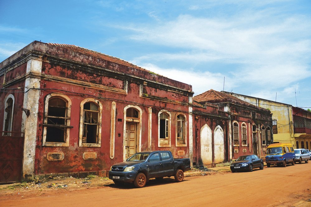 Ulice v hlavním městě Bissau