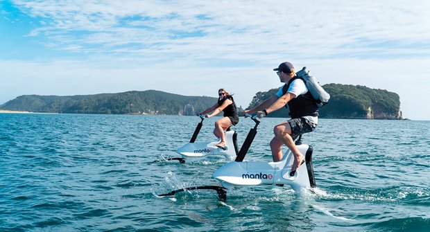První vodní kolo světa Manta5: Pro turisty i dobrodruhy