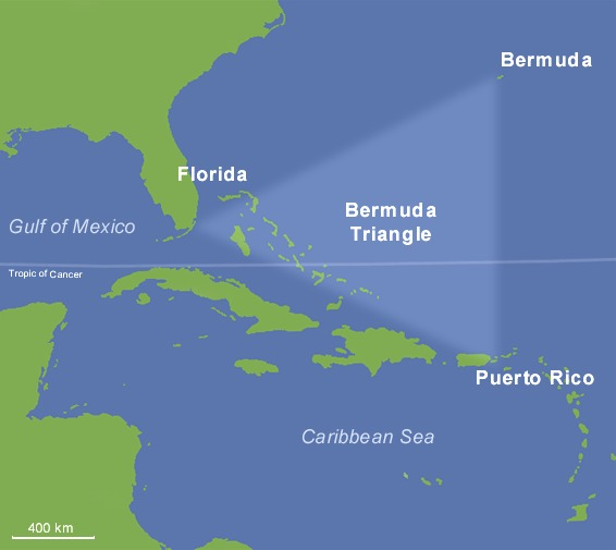 V Bermudském trojúhelníku dochází k tajemným zmizením lodí