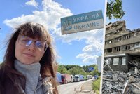Marharyta vyrazila s tatínkem z Prahy na Ukrajinu: Vezli tam inzulín, popsala, jak na tom jsou města