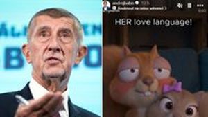 Marketingový „kiks“, nebo nečitelný záměr? Babiš na Instagramu sdílel zamilované veverky Marketingový „kiks“, nebo nečitelný záměr? Babiš na Instagramu sdílel zamilované veverky
