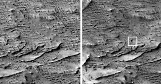 NASA objevila na snímcích Marsu nový kráter, před dvěma lety tam ještě nebyl