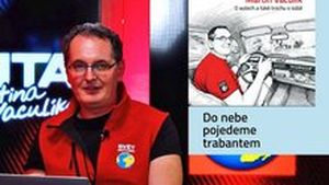 Martin Vaculík představuje svoji knižní prvotinu “Do nebe pojedeme trabantem” Martin Vaculík představuje svoji knižní prvotinu “Do nebe pojedeme trabantem”