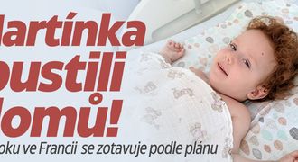 Martínek, na jehož léčbu Češi vybrali přes 150 milionů: Propustili ho z nemocnice domů!