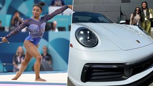 Maskovaní lupiči u gymnastky Bilesové: Ukradli jí Porsche!