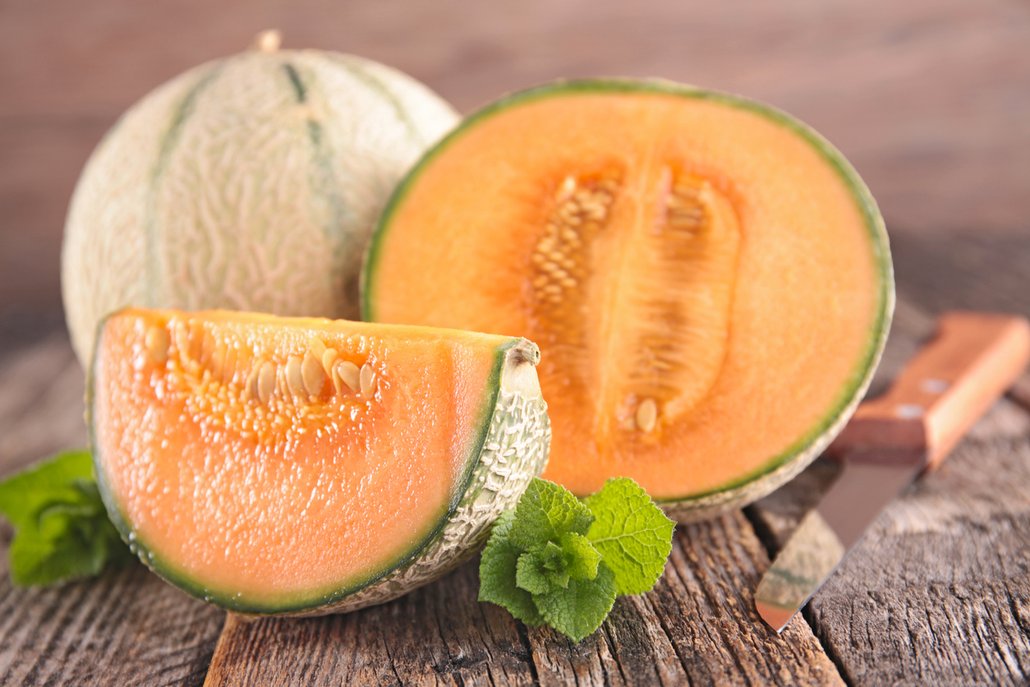 Melounů existuje mnoho druhů, např. odrůda Cantaloupe chutná skvěle v kombinaci s parmskou šunkou Skvěle se tak hodí na přípravu originálních předkrmů