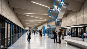 Metro D míří dál na jih Prahy. Stanice Libuš má povolení a cestující v ní uvidí i sochu dinosaura Metro D míří dál na jih Prahy. Stanice Libuš má povolení a cestující v ní uvidí i sochu dinosaura