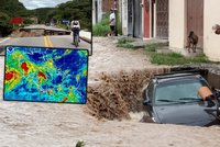 Češka popisuje hrůzu v Mexiku: Hurikán a povodně zabily přes 80 lidí!