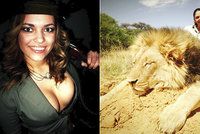 Česká lovkyně Michaela (28) ráda provokuje: Lev chutná jako prase, já mám ráda zebru