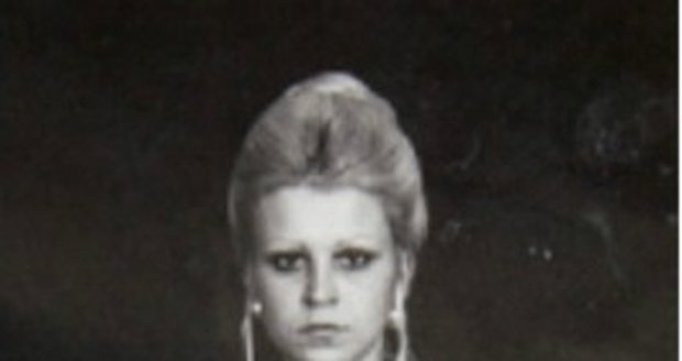 Milada Karasová na začátku své kariéry v roce 1972…