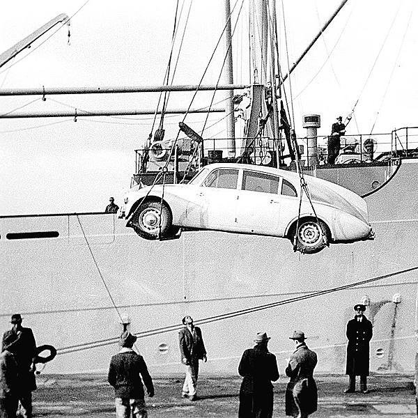 Tatra také hodně cestovala na lodích.