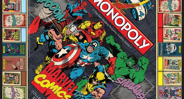 Monopoly vyšly v superhrdinské verzi od Marvelu