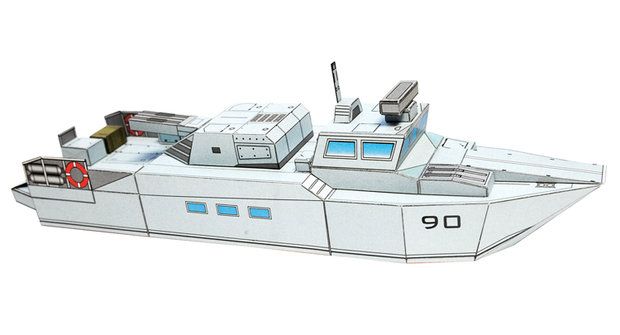 Vojenská technika: Motorový člun Stridsbat 90