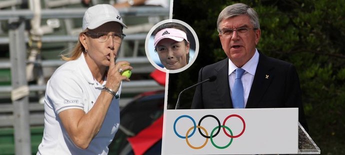 Martina Navrátilová se naštvala na šéfa Mezinárodního olympijského výboru Bacha