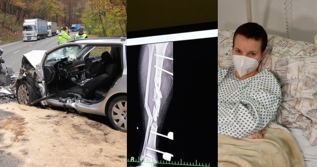 Lékaři staví Annu Ryšavou (29) z Uherského Hradiště po nehodě na nohy.