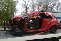 Smrt zavřela rušnou Frýdeckou ulici v Ostravě: Srazil se tu osobák s popelářským vozem
