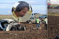 Pilot Tomáš letěl náhodou kolem drsné nehody u Vrbčan: Ti chlapi měli pořádný štěstí, prohlásil