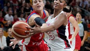 Nejvyšší porážka v historii. Basketbalistky z MS vyprovodil tvrdý direkt Američanek