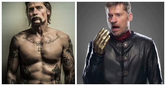Dánský herec Nikolaj Coster Waldau jako Trestanec a jako Jaime Lannister