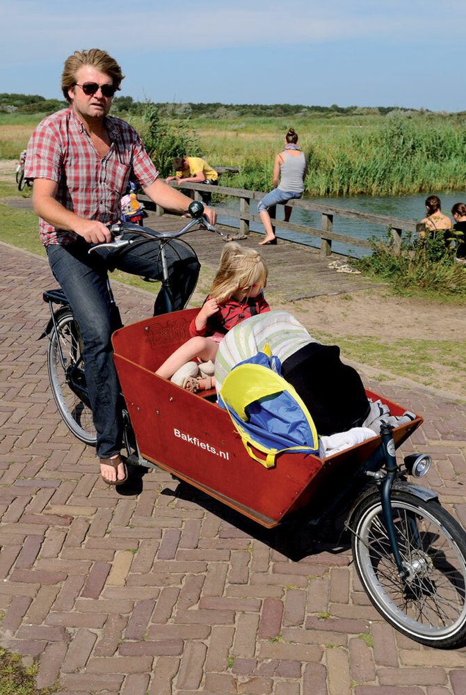 Nákladní kola uvidíte jen v Nizozemsku nebo v jihovýchodní Asii.
