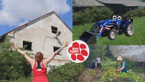Nové centrum pro zvířata v nouzi potřebuje traktor. Pomůže při stavbě, i v péči o psy a kočky