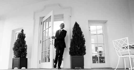 Odcházení po americku. Fotograf zachytil poslední snímky Baracka Obamy v Bílém domě
