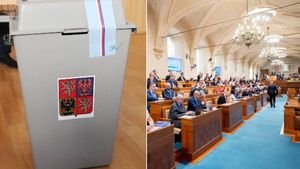 ONLINE: Druhé kolo boje o Senát, účast je mizivá. Fiala volil v Brně, Rakušan v Kolíně ONLINE: Druhé kolo boje o Senát, účast je mizivá. Fiala volil v Brně, Rakušan v Kolíně